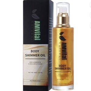 AMVital Gold Body Shimmer Oil